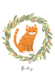 Christmas Pet Illustrations (up to 2 pets)