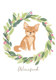 Christmas Pet Illustrations (up to 2 pets)