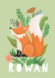 Woodland Fox Nursery Decor