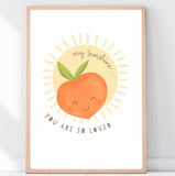 Happy Peach Art